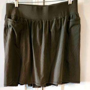 Black Skort by Lane Bryant